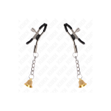 KINK - PINCES À TÉLÉMON PENDENTIF CLOCHE OR 6 CM - KINK NIPPLE GRIP -…