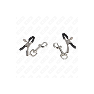 KINK - HOOK NIPPLE CLAMP 6 CM - KINK NIPPLE GRIP - Sadomasochism Nipp…