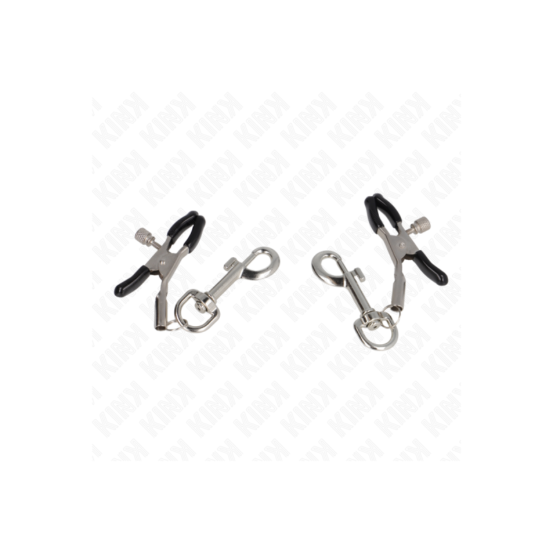 KINK - MORSETTO PER CAPEZZOLI A GANCIO 6 CM - KINK NIPPLE GRIP - Mors…