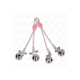 KINK - PINCES À TÉLÉPIN LUMINEUSES CRÂNE AVEC ANNEAU CLOCHES RÉGLABLE…