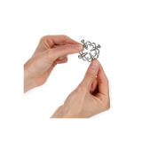 KINK - MORSETTI PER CAPEZZOLI A FIORE IN METALLO - KINK NIPPLE GRIP -…