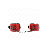 KINK - POIGNETS ROUGE FONCÉ 23 X 5 CM - KINK WRIST RESTRAINT - Répare…
