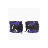 KINK - ATTENTES-POIGNETS COURTES EN DENTELLE DE VELOURS ET RELIURE EN…