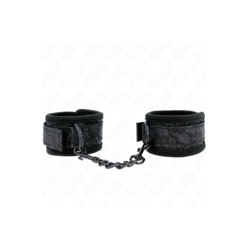KINK - DARK LACE CUFFS NEOPRENE HANDGELENK MANSCHETTEN VERSTELLBAR SC…