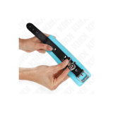 KINK - APPUI-POIGNETS VERROUILLABLES PREMIUM NOIR / BLEU RÉGLABLE 21-…
