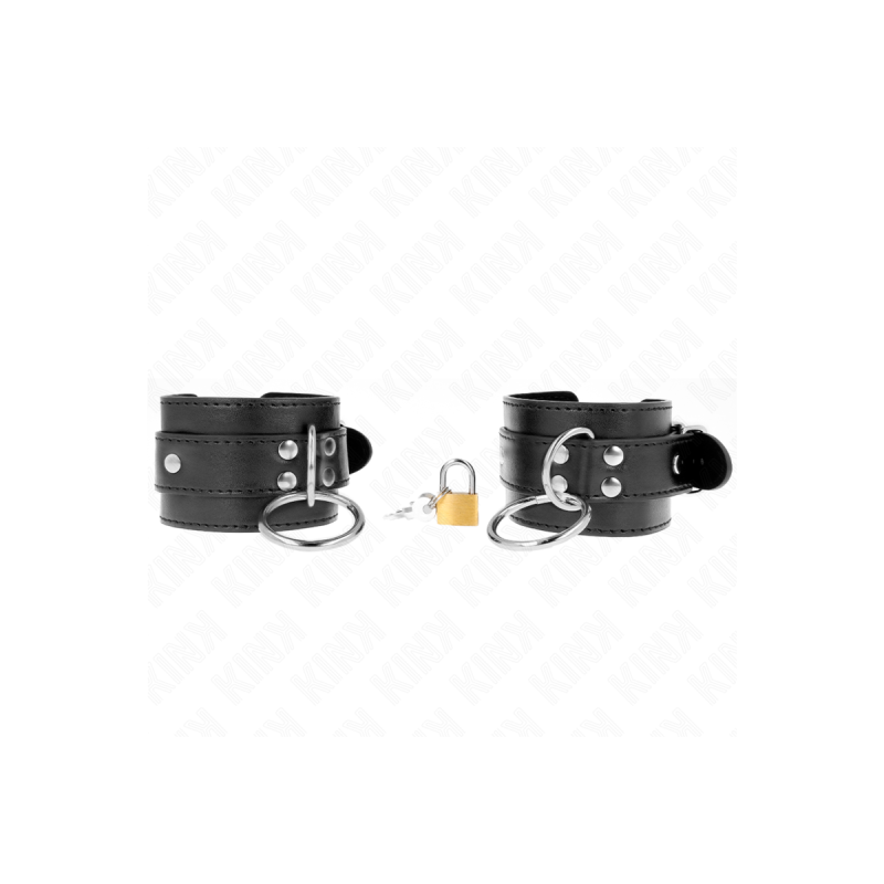 KINK - FERMAPOLSO CON BLOCCAGGIO O-RING NERO REGOLABILE 20-28 CM X 5,…