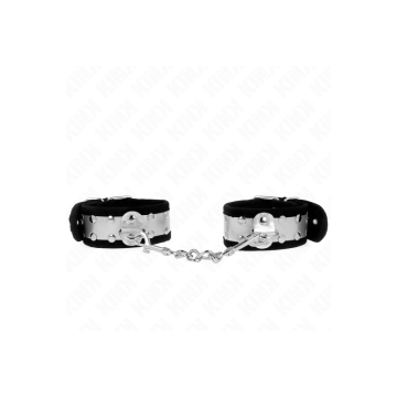 KINK - RESISTENZA DA POLSO SOTTILE NERO / ARGENTO 30 X 4 CM - KINK WR…
