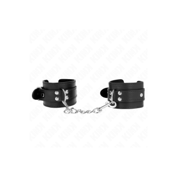 KINK - SIMPLE WRIST RESTRAINTS BLACK ADJUSTABLE 20-23 CM X 5.5 CM - K…