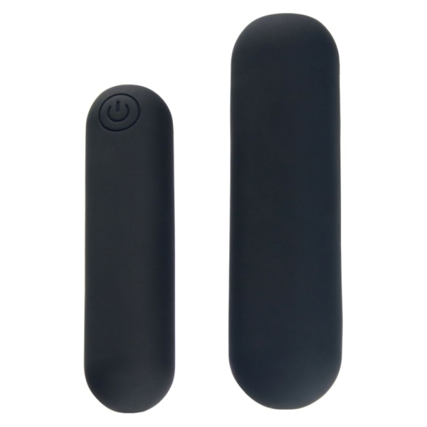 ARMONY - SPLASH HAHA BALA VIBRADORA SILICONA 10 VIBRACIONES 75 X 19 CM NEGRO