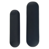 ARMONY - SPLASH HAHA BALA VIBRADORA SILICONA 10 VIBRACIONES 75 X 19 CM NEGRO