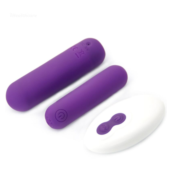 ARMONY - SPLASH JOLINE BALA VIBRADORA SILICONA CONTROL REMOTO 10 VIBRACIONES 6.5 X 1.5 CM MORADO