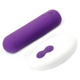 ARMONY - SPLASH JOIE BALA VIBRADORA SILICONA CONTROL REMOTO 10 VIBRACIONES 75 X 19 CM MORADO