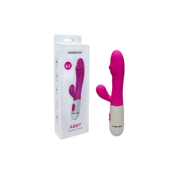 ARMONY - ABBY VIBRATORE E STIMOLATORE 16 VELOCITÀ ROSA - ARMONY VIBRA…