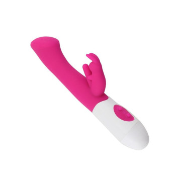 ARMONY - VIBRATEUR & STIMULATEUR LAPIN G SPOT 10 VITESSES ROSE - ARMO…