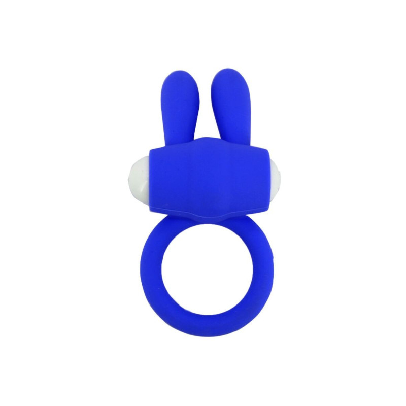 ARMONY - MR BUNNY VIBRATOR RING SILICONE BLUE - ARMONY FOR HIM - Cock…