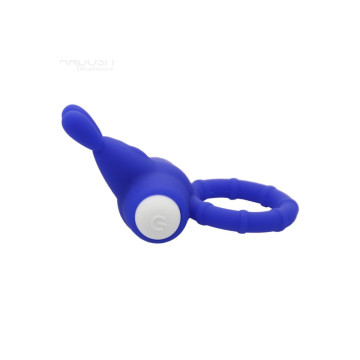 ARMONY - MS BUNNY VIBRATORRING SILIKON BLAU - ARMONY FOR HIM - Cockri…