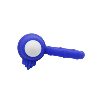 ARMONY - POWER O VIBRATOR RING SILICONE BLUE - ARMONY FOR HIM - Cockr…