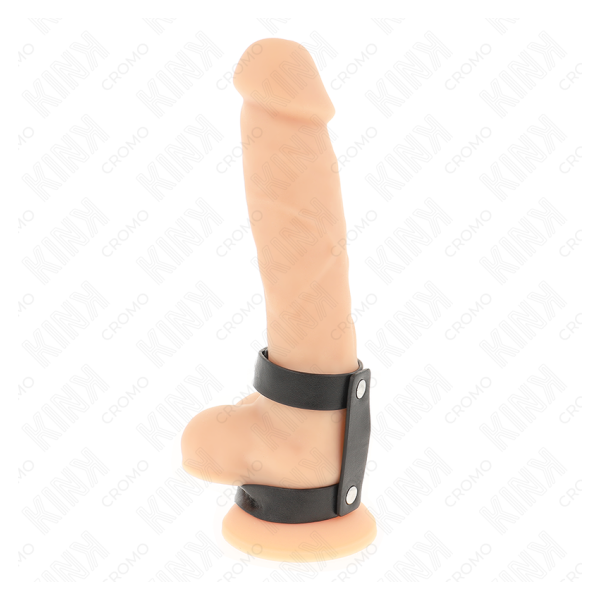 KINK - ANILLO PENE DOBLE POLIPIEL AJUSTABLE