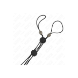 KINK - BLACK DETAIL NIPPLE CLAMPS WITH BLACK ELASTIC - KINK NIPPLE GR…