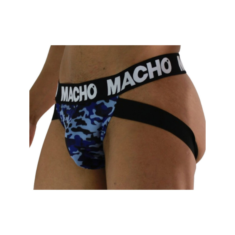 MACHO - MX28MA JOCK BLEU MILITAIRE M - MACHO UNDERWEAR - /product_mod…