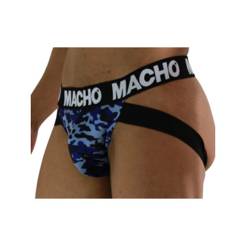 MACHO - MX28MA JOCK BLU MILITARE XL - MACHO UNDERWEAR - /product_mode…