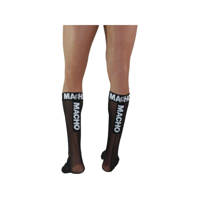 MACHO - CALZINI SOTTILI TAGLIA UNICA NERI - MACHO UNDERWEAR