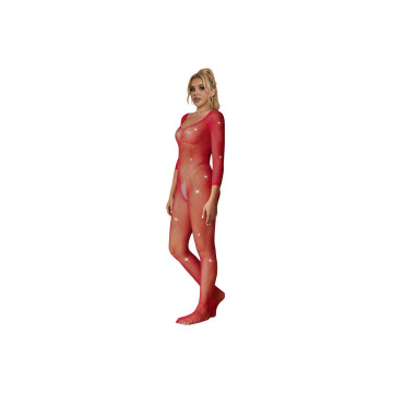 Subblime - 952419 Bodystocking Résille Avec Losanges Manches