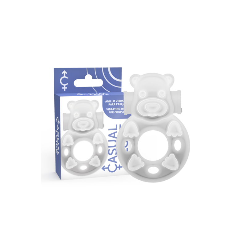 CASUAL LOVE - 26 ANELLO VIBRATORE CONIGLIETTO TRASPARENTE - Cockring…