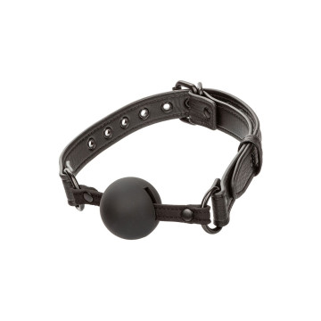 CALEXOTICS - NOCTURNAL BALL GAG SILICONE NERO - Mascelle