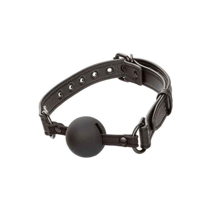 CALEXOTICS - NOCTURNAL BALL GAG SILICONE NERO - Mascelle