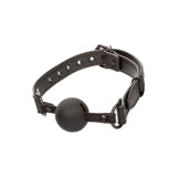 CALEXOTICS - NOCTURNAL BÂILLON À BOULE EN SILICONE NOIR - Mâchoires