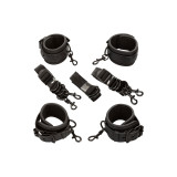 Calexotics - Nocturnal Ceinture De Lit Réglable En Cuir Noir |