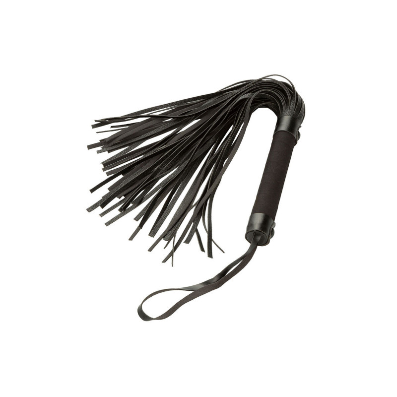 CALEXOTICS - NOCTURNAL FLOGGER CUIR NOIR - Fouets BDSM | Vybes.it