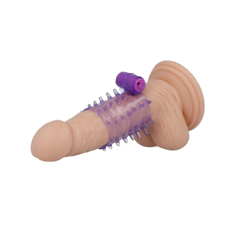 CASUAL LOVE - COUVERCLE DE PÉNIS DE VIBRATEUR LILAS - Manchons pénien…
