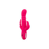 Calexotics - Jack Fantasy Triple Vibrateur Chauffant Lapin Rose |