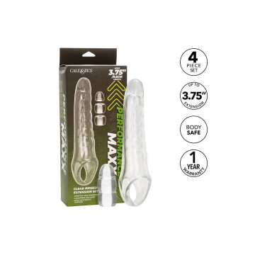 Calexotics - Maxx Extensor De Pene Ajustable Transparente | Vybes.it
