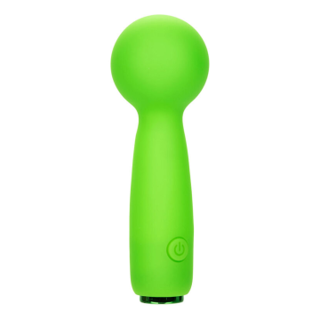 CALEXOTICS - NEON VIBES THE BUBBLY VIBE MINI-MASSAGER 10 VIBRATIONEN GRÜN