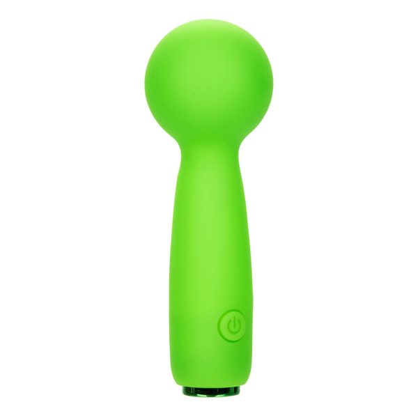 CALEXOTICS - NEON VIBES THE BUBBLY VIBE MINI-MASSAGER 10 VIBRATIONEN GRÜN