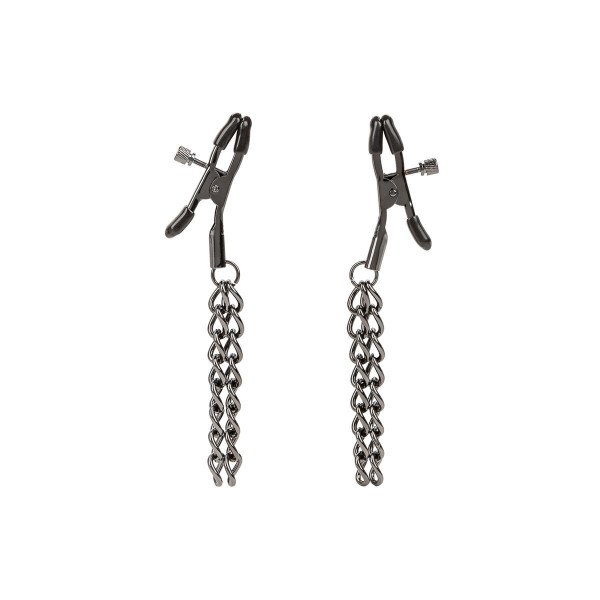 CALEXOTICS - EUPHORIA PINZAS PEZONES CON CADENA 14,5 CM