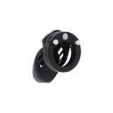 Hidden Desire - Extreme Cage De Chasteté Silicone Taille S Noir |