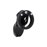 Hidden Desire - Extreme Jaula De Castidad Silicona Talla L Negro |