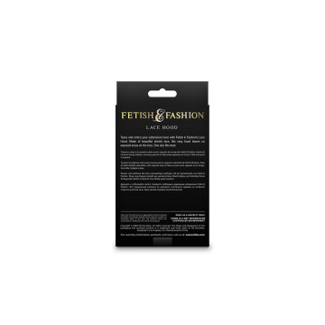 NS NOVELTIES - FETISH & FASHION PASAMONTAÑAS DE ENCAJE NEGRO