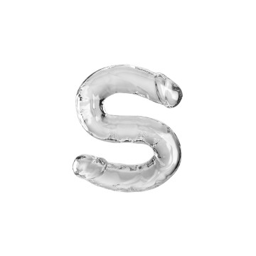 King Cock - Double Trouble Dildo Doble 46 Cm Transparente | Vybes.it