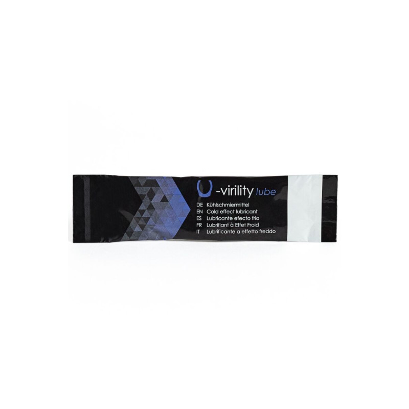 500 COSMETICS - U-VIRILITY LUBE LUBRIFIANT EFFET FROID 10 X 5 ML - 50…