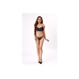Livco Corsetti Fashion - Nerina 20240 Sujetador + Tanga Negro L/Xl