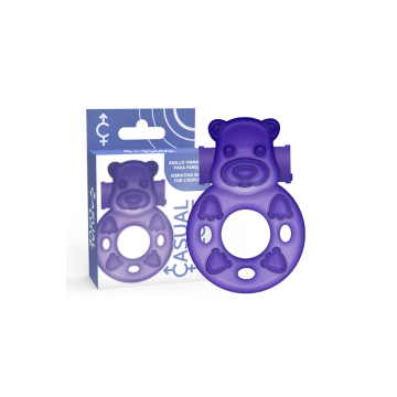 CASUAL LOVE - RING 26 PURPLE - Cockrings with vibration