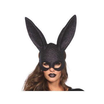 LEG AVENUE - GLITTER MASQUERADE RABBIT MASK - LEG AVENUE ACCESSORIES…