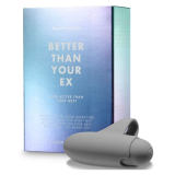 BIJOUX INDISCRETS - MIEUX QUE VOTRE EX VIBRATEUR BULLET 10 VIBRATIONS GRIS