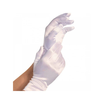 LEG AVENUE - SATIN-HANDSCHUHE WEISS - LEG AVENUE ACCESSORIES - Dessou…