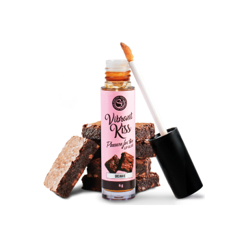 SECRETPLAY - LIP GLOSS VIBRANT KISS BROWNIE - SECRETPLAY COSMETIC - F…